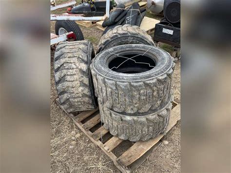 used skid steer tires